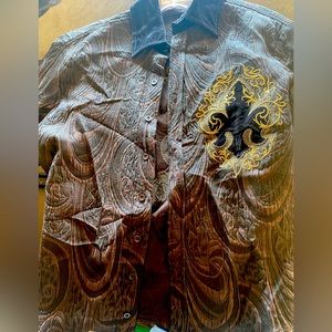 Men long sleeve dress shirt